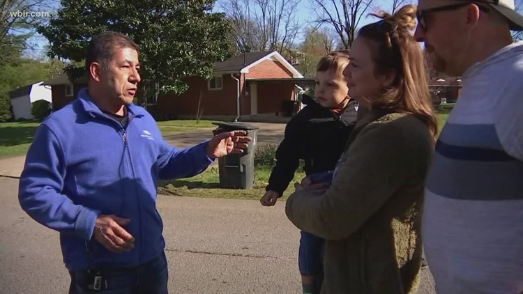 A Good Samaritan helped save a family from floodwaters