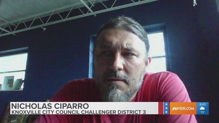 City council candidate Nick Ciparro responds to screenshots shared by KCDP showing him using slurs, aggressive language