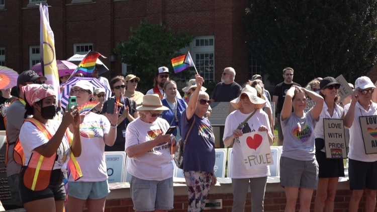 Blount Pride holds rally in lieu of annual festival