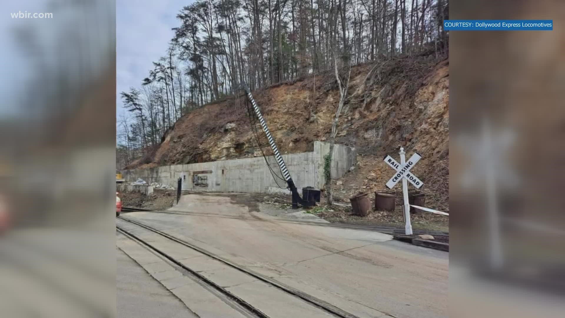 Dollywood says the removal of the tunnel that connected lower Craftsman's Valley to the Village was a necessary project.