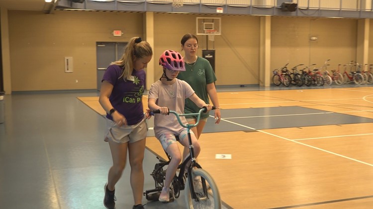 Knoxville nonprofit hosts camp to help kids with disabilities learn how to ride a bike