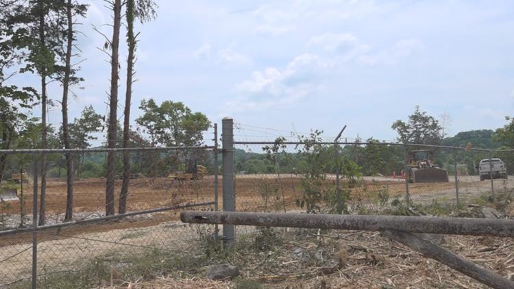 French Broad Veterans Memorial Park on target for fall opening