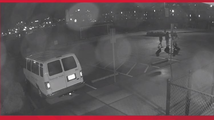 KPD searching for group after Emerald Youth Foundation van vandalized early Saturday morning