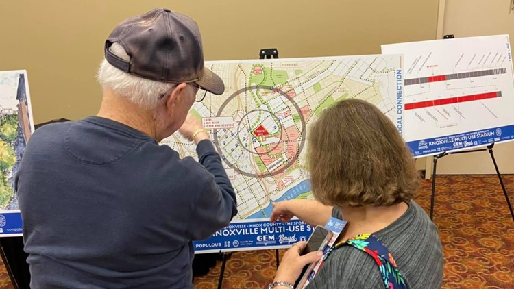 Knoxville community asks questions about stadium project during open house info session