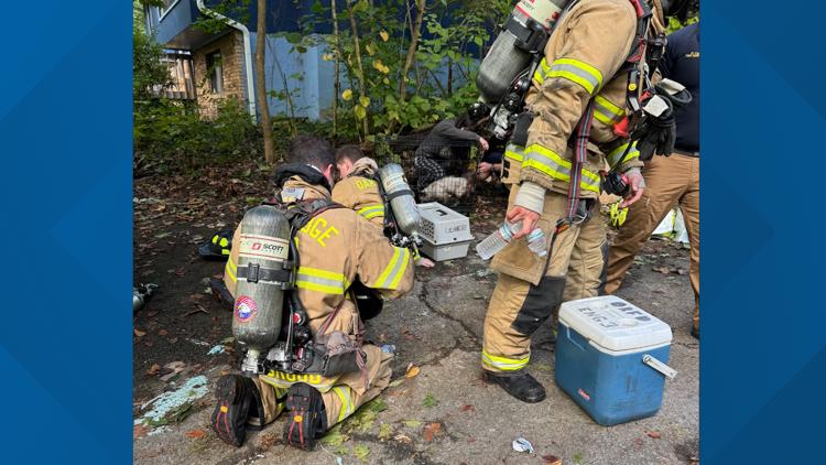 ORFD: Woman rescued, 7 animals sent for veterinary care after Oak Ridge house fire
