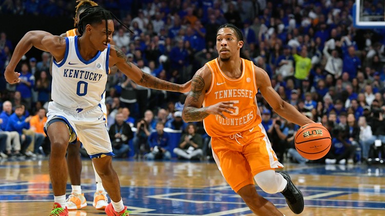No. 5 Tennessee beats No. 10 Kentucky with great offensive performance, 103-92