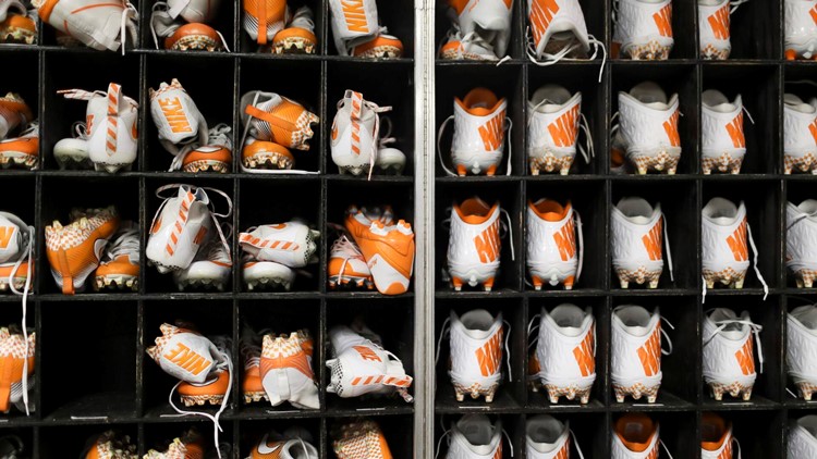 UT selling game jerseys, helmets, cleats and other athletics gear at 1-day-only inventory sale
