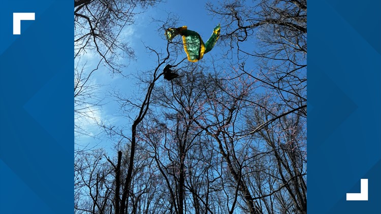 DFD: Paraglider rescued after crash in Dunlap