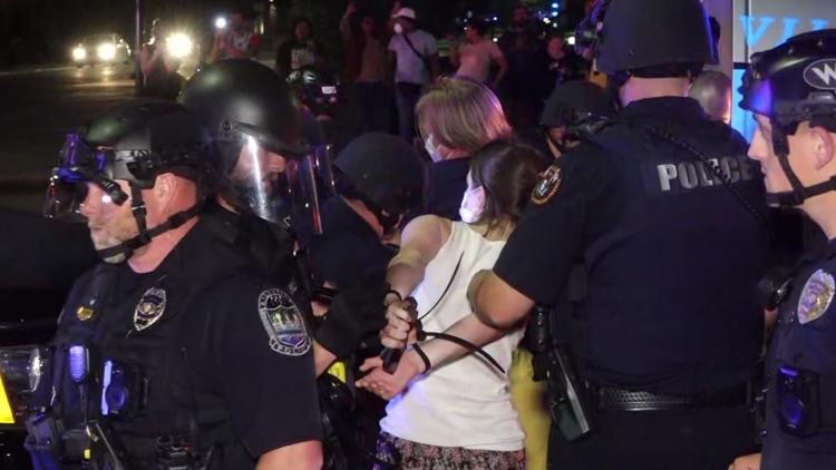 After arrests at nonviolent pro-Palestinian demonstration, 7 UT students to face discipline by conduct board