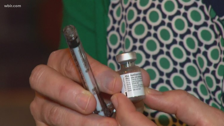 Tennessee around 32.5% fully vaccinated against COVID-19, below national average