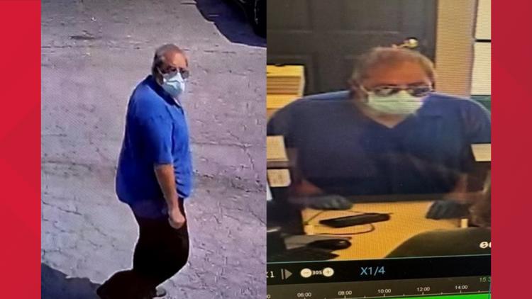 KPD searching for suspect in robbery at Western Avenue credit union