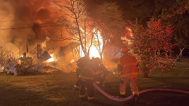 KFD: Red Cross assisting family after Amherst home destroyed in fire