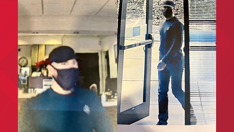 KCSO searching for suspect in Friday afternoon bank robbery in Farragut