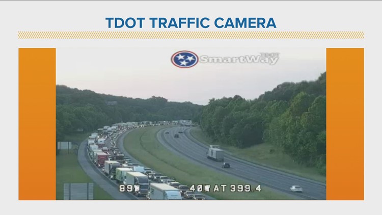 KPD: Man killed in crash involving motorcycle and vehicle on I-40W near Holston River Bridge