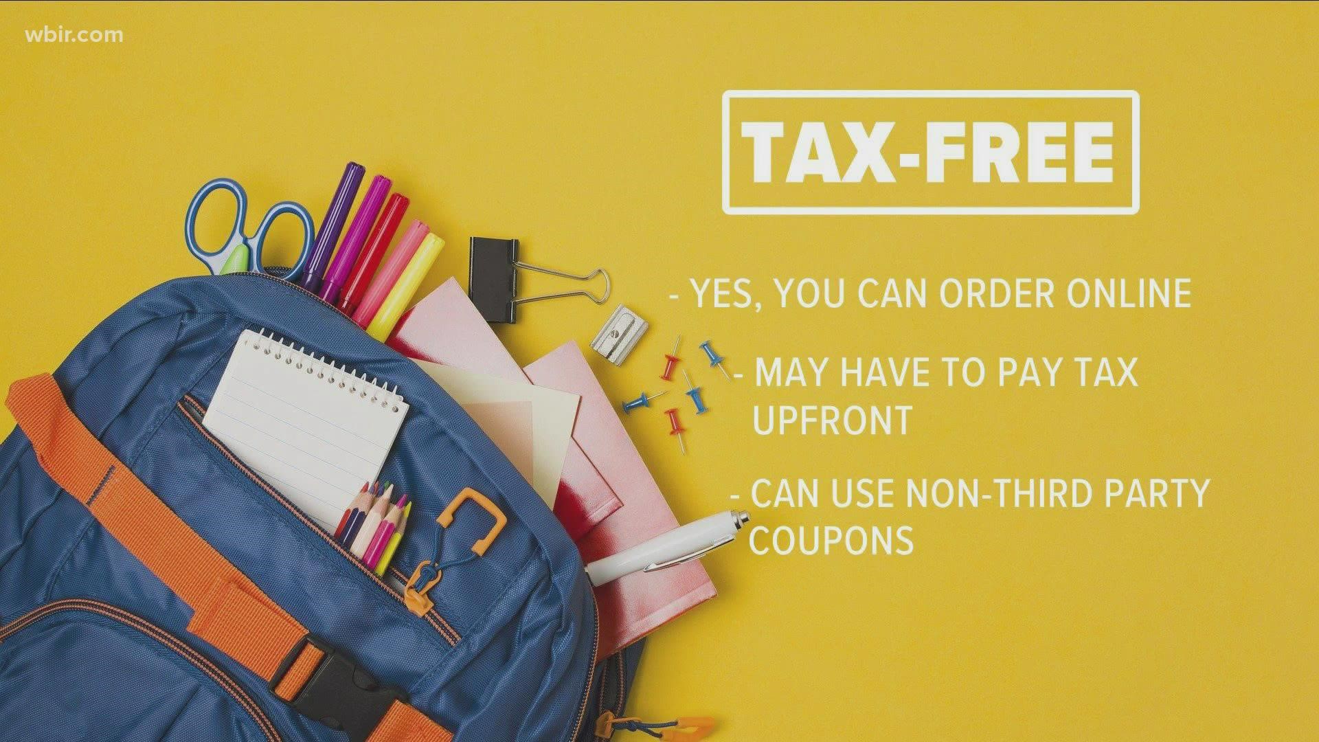 It's officially tax-free weekend!