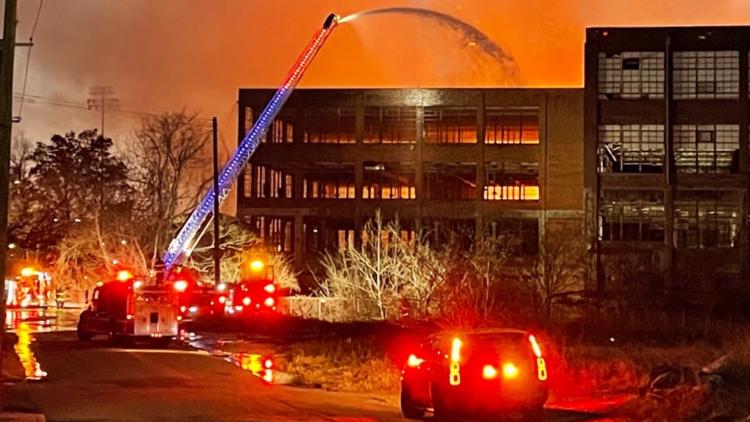 KFD: Crews responding to structure fire again at Standard Knitting Mill Building