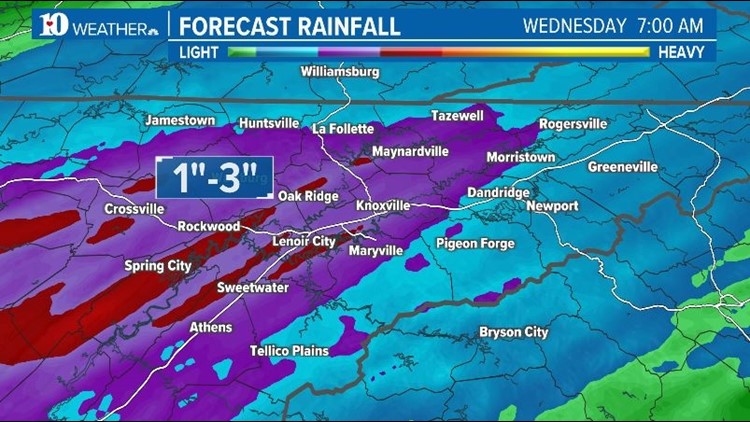 Cumberland Co. Schools to operate on 2-hour delay Wednesday due to flooding in area