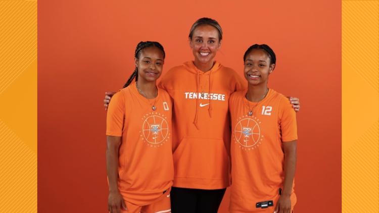 Kim Caldwell lands first high school commits with 2025 guards Mia and Mya Pauldo
