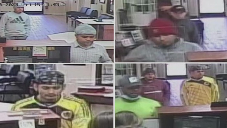 SPD looking for men who used counterfeit checks at different locations in Sevierville