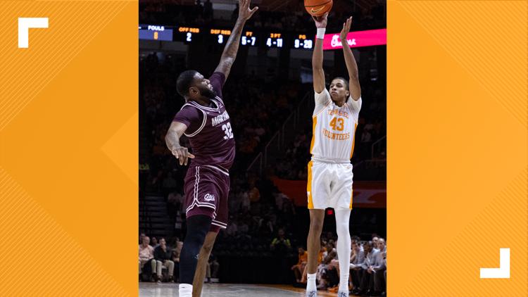 Cameron Carr no longer with Tennessee Basketball team
