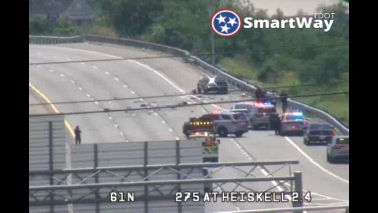 Wreck closes I-275 South Wreck closes I-275 South