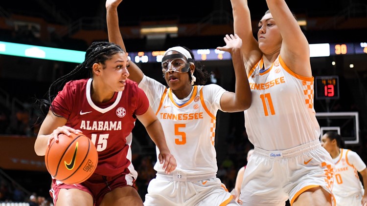 No. 7 Tennessee Lady Vols defeat Alabama, 62-44 in conference opener