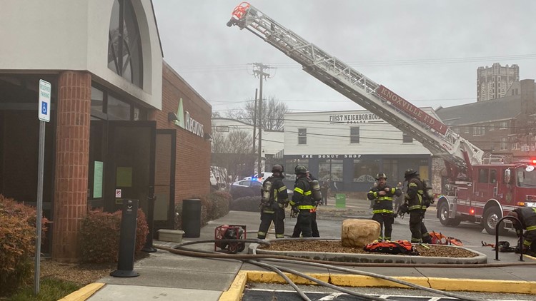 KFD: Fire at North Knoxville bank was arson, man arrested and building has extensive damage