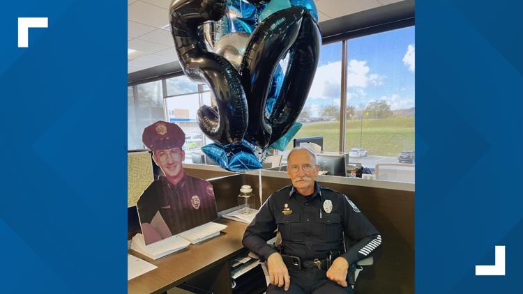 Knoxville detective marks 50 years on the force, after working several different roles