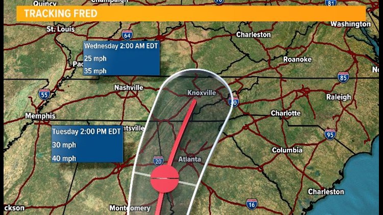 Humedad tropical pudiera causar inundaciones en el Este de Tennessee Humedad tropical pudiera causar inundaciones en el Este de Tennessee