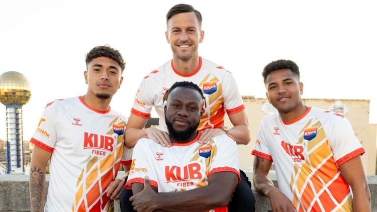 One Knoxville SC unveils new Sunsphere-inspired away kit