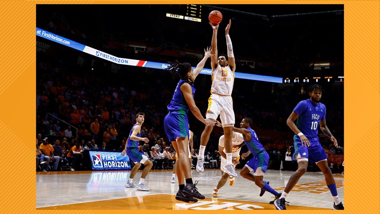 No. 22 Tennessee takes care of Florida Gulf Coast, 81-50