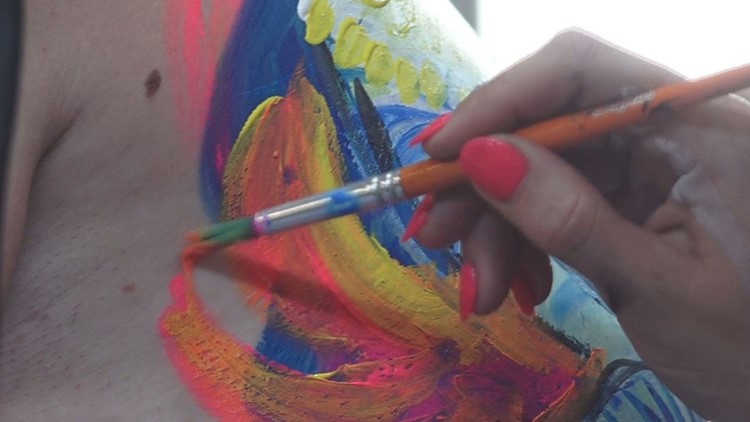 Buddy Check 10: Nonprofit shows how art helps heal breast cancer