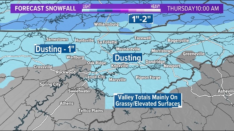 Rain could change to snow Wednesday night; Another chance for wintry weather Friday?