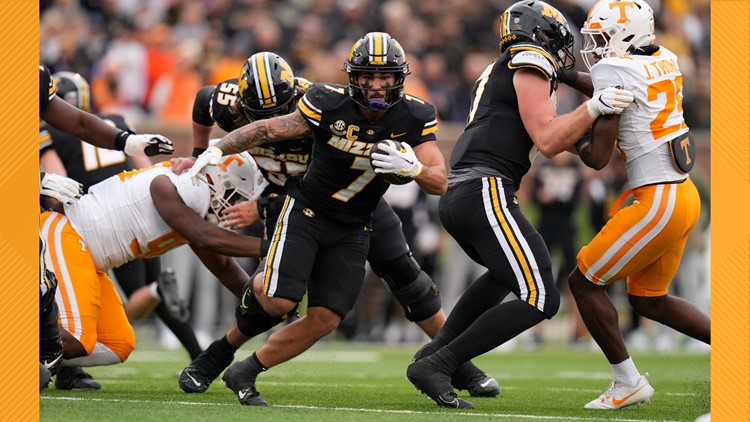 No. 13 Tennessee gets thumped by No. 14 Missouri, 36-7