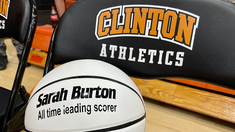 Clinton High School&rsquo;s Sarah Burton breaks Lady Dragons all-time scoring record