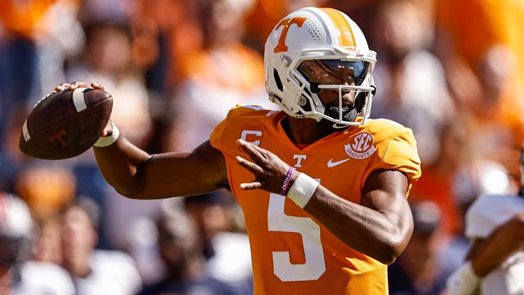 Tennessee quarterback Hendon Hooker out for season with torn ACL