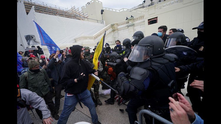 Tennessee man accused of violence in Capitol riot