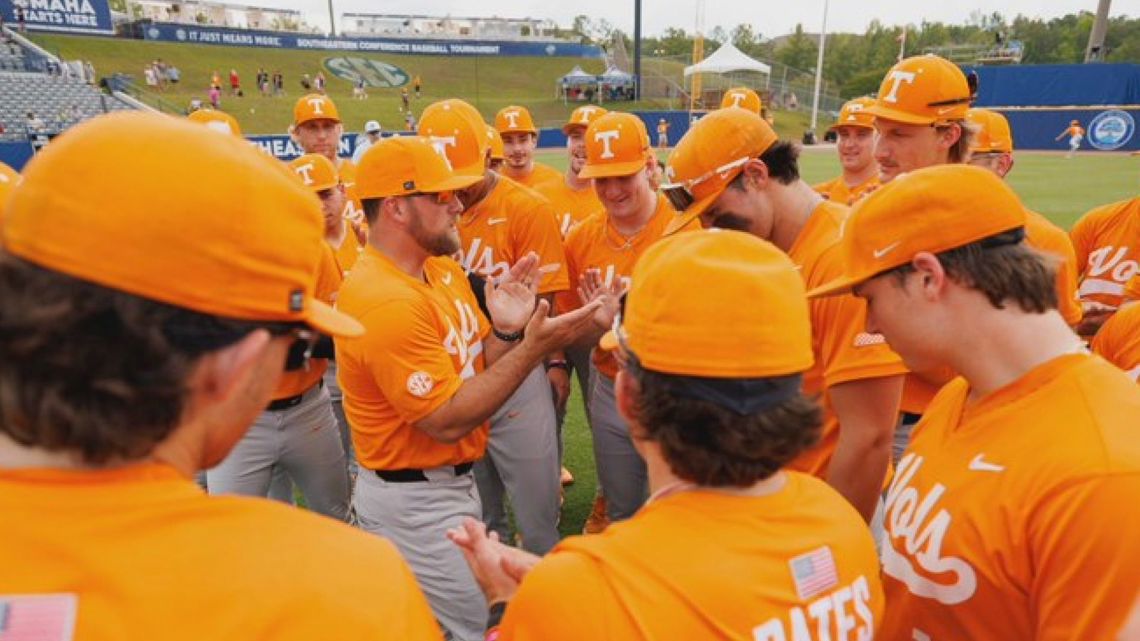 Tennessee baseball headed to Chapel Hill Regional for Round 1 of NCAA tournament