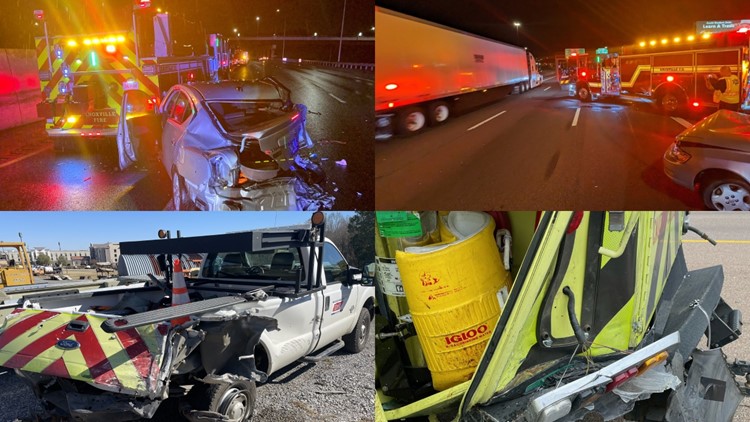 Move Over, Tennessee: TDOT pleads with people to pay attention as drivers continue to crash into responding trucks