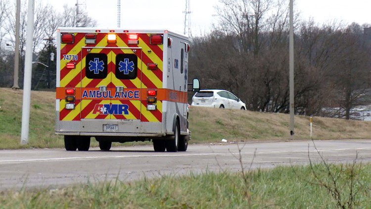 Ambulance hits, kills pedestrian on Alcoa Highway