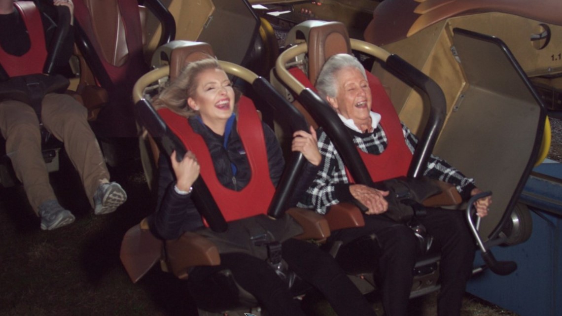 Grandmother rides roller coasters to stay young at heart - Vimarsana News