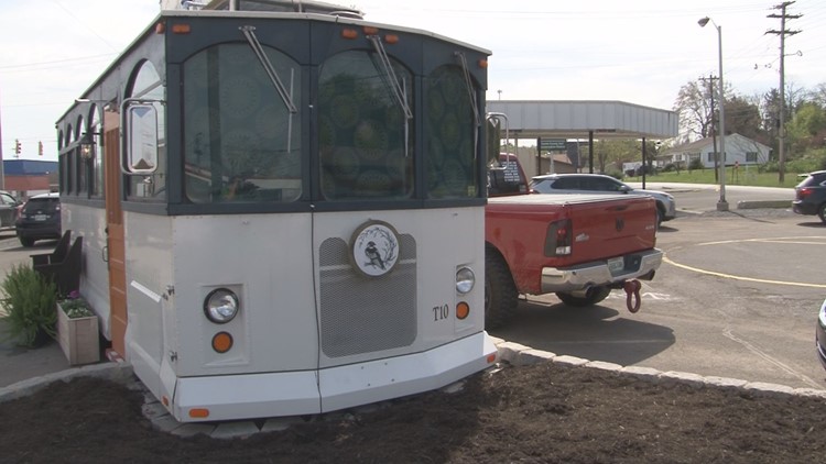 Newport coffee company sets up shop inside re-vamped trolley