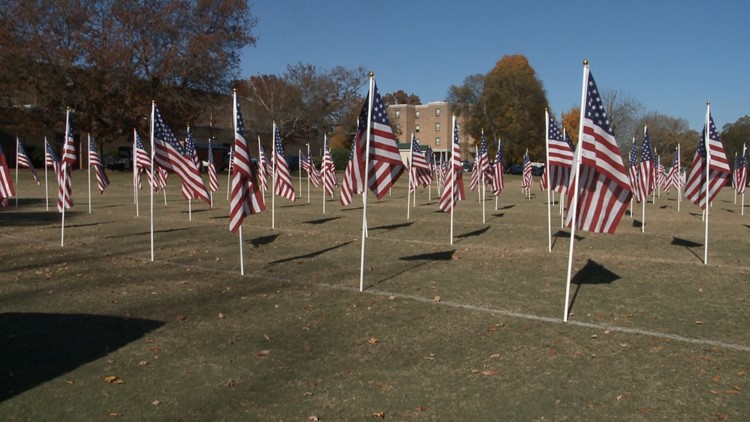 Every flag tells a story: Maryville commemorates veterans with a field of honor