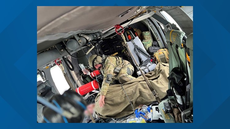 TN National Guard Troops help with rescue efforts after severe flooding in Kentucky