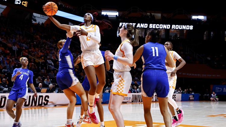 Lady Vols throttle Saint Louis in NCAA first-round win, 95-50 Lady Vols throttle Saint Louis in NCAA first-round win, 95-50