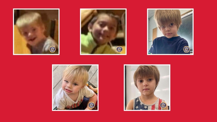 TBI issues Endangered Child Alerts for 5 McMinn County children believed to be with non-custodial parents