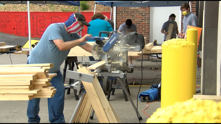 Building beds: Nonprofit chapter in Sullivan Co., ETSU students team up for good cause