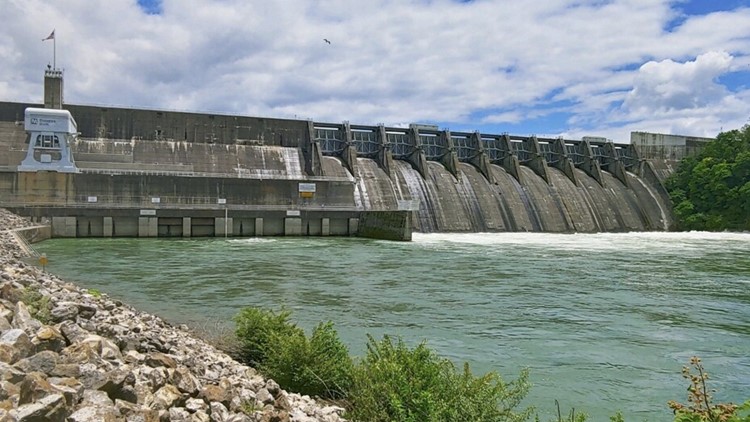 TVA releasing water from some dams after areas receive 200% of normal rainfall in last week