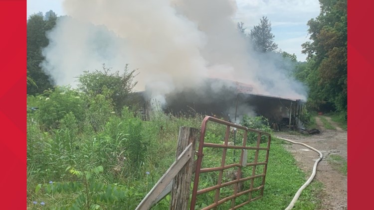 Crews respond to fire at Union County sawmill, no injuries reported