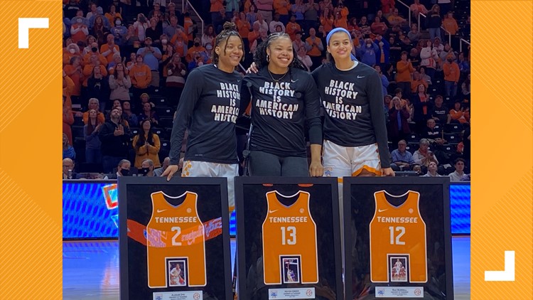 Lady Vols honor three players for Senior Day Lady Vols honor three players for Senior Day